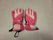 Girls Winter Gloves Pink Thinsulate 80 gram Insulated Ski Snow Cold Weather