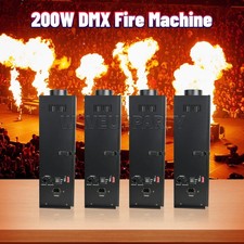 PAIDUN 1/2/4 x Fire Machine DMX Flamethrower Stage Effect Disco DJ Show Event