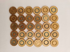30 x $2 Dollar Australia Color Coins