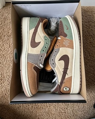 Man Shoes Nike Air Jordan 1 Low OG Zion Williamson Voodoo DZ7292-200
