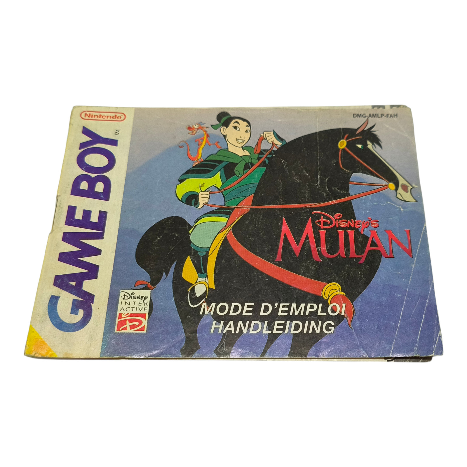 sympa  Notice nintendo game boy ( mulan / dmg-amlp-fah)