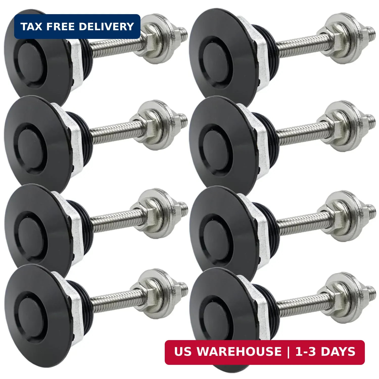 Quick Release Bumper Hood Pins Universal Quick Release Latch License Plate Lock