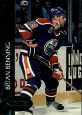 1992-93 Parkhurst Emerald Ice #284 Brian Benning Card