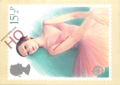 Ansichtskarte, 1982 PHQ 59(A) 15,5P BRITISH THEATRE, BALLETT