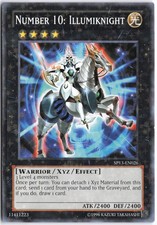Yugioh - Number 10: Illumiknight (Starfoil) SP13-EN026 Unlimited - Star Pack 201