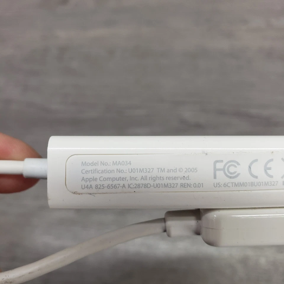 Apple Mac USB External Dial-up Fax Modem Model MA034 QUICK SHIP - Image 4 of 4