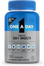 One A Day Men's 50 Plus Multivitamin 100 Tablets