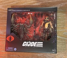 GI Joe Classified Cobra Desert Scorpion & Skrp10n-25 New Sealed See Images