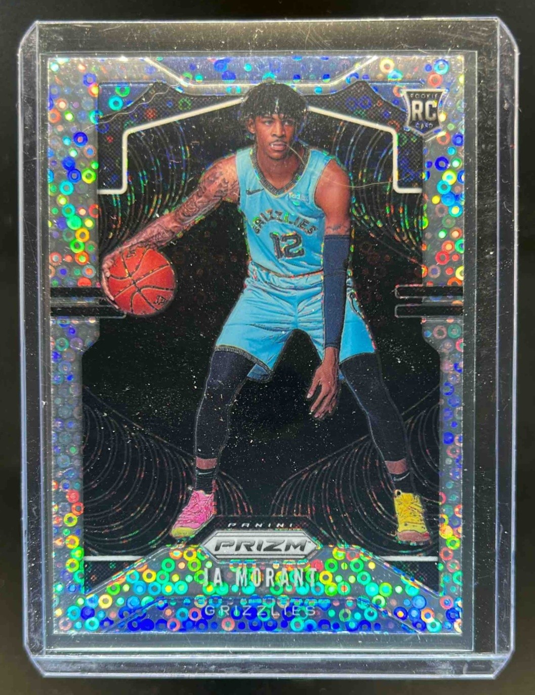 2019-20 Prizm Ja Morant RC Prizms Fast Break Rookie #249 Grizzlies