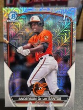 2023 Bowman Chrome - Prospects Anderson De Los Santos #BCP-207 Mojo Refractor...