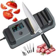 5 in 1 Electric Knife Sharpener-3 Rotational ...