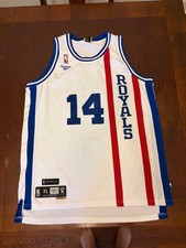 Oscar Robertson Cincinnati Royals ABA NBA Reebok HWC Jersey Men L Sewn 1964/1965