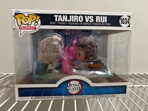 Funko Pop! Moments: Demon Slayer: Kimetsu no Yaiba - Tanjiro vs. Rui #1034