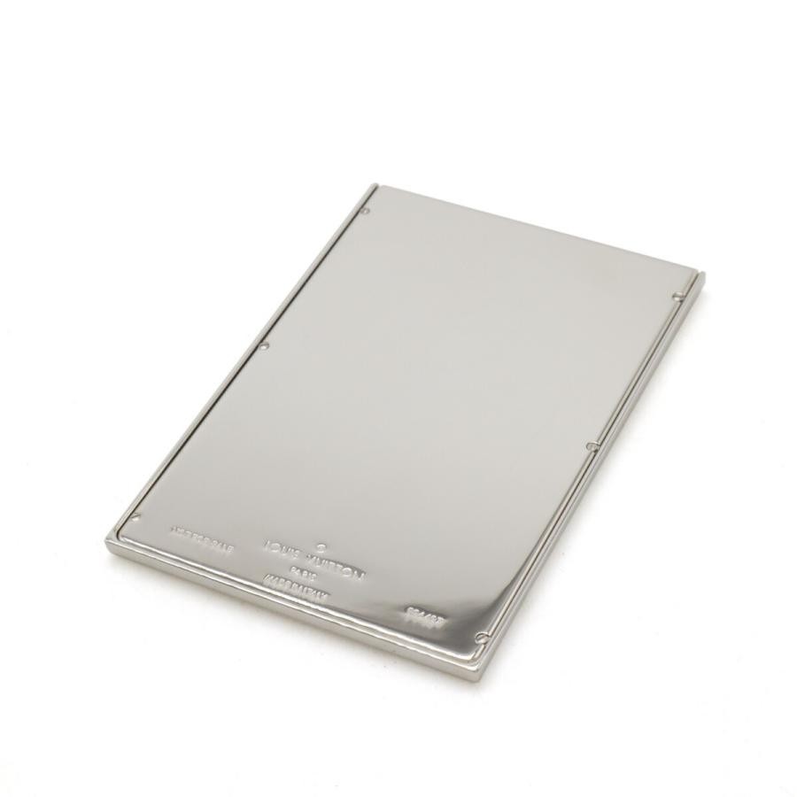 LOUIS VUITTON R96427 Monogram Metal Card holder Pass Case