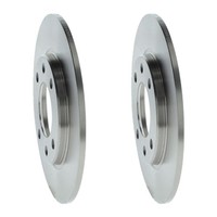2 Bremsscheiben Ø 247 Mm Voll Bosch Iam-Expertise Passend FüR U.A. Peugeot 309