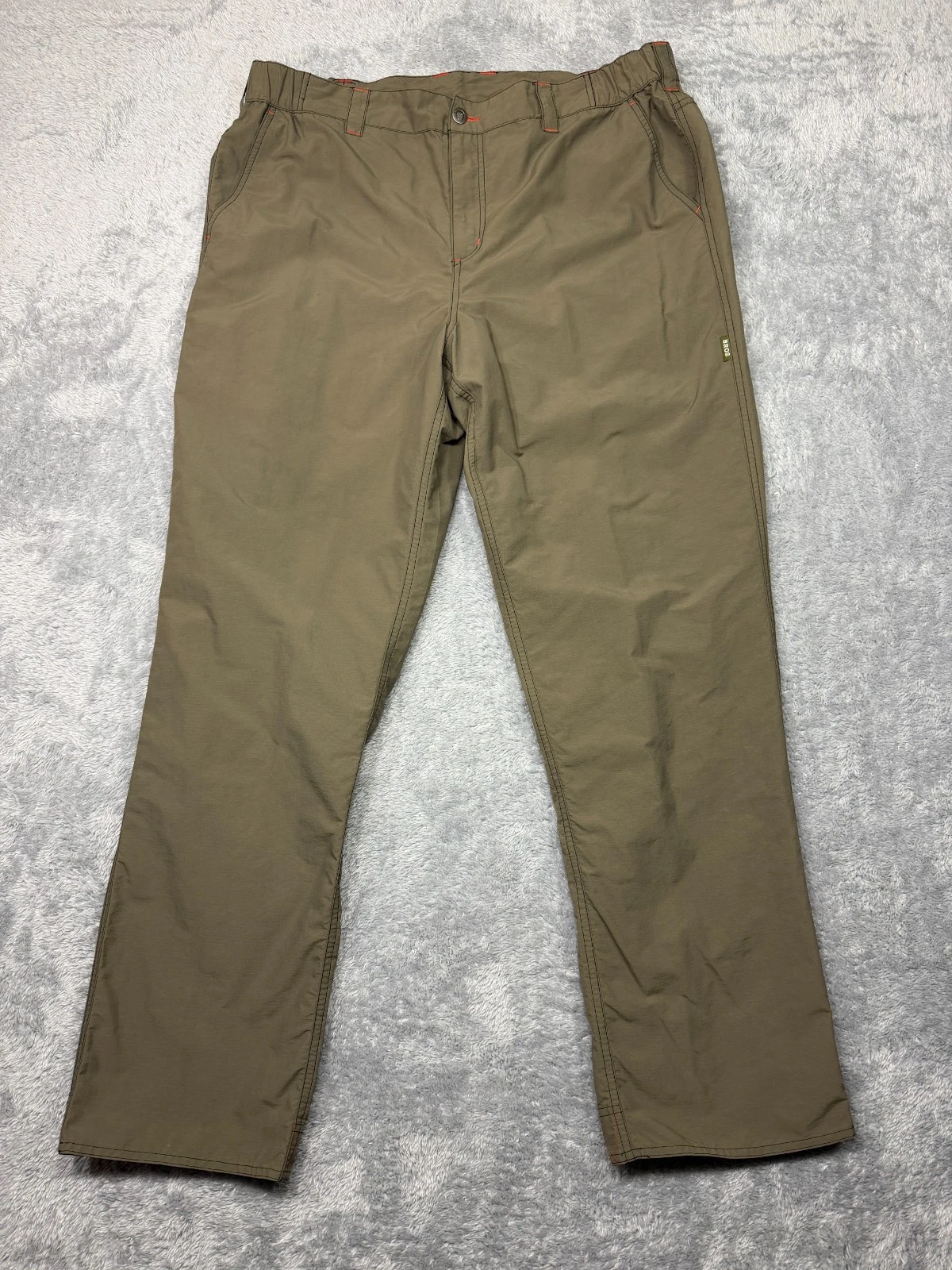 Howler Bros Horizon Hybrid Pants Mens XL Khaki Green Outdoors Fishing Hiking
