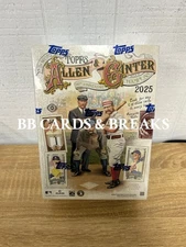 IN HAND SEALED 2025 MLB Baseball Topps Allen & Ginter Hobby Box (A)