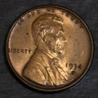 1934 D Lincoln Cent Choice BU Red and Brown.............Lot 5960