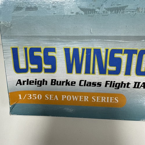 Panda 1:350 Scale U.S.S Winston S Churchill DDG81 Rare 10006 Sealed Bags Boxed - Picture 3 of 24