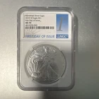 U.S. Mint American Eagle 2018 Silver 1 oz 0.999 Business NGC MS 70 4819538-060