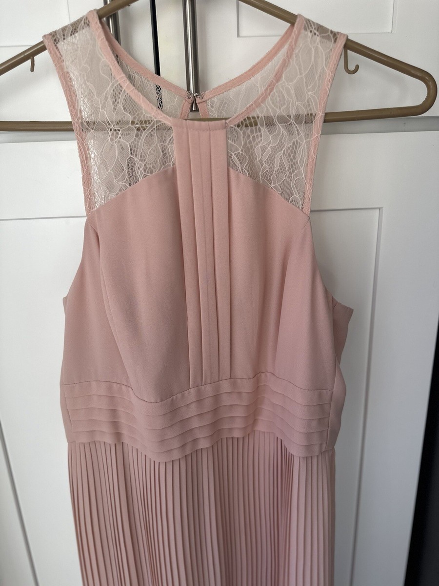 chinese dress ladies BCBGMAXAZRIA Jenine High Split Pleated Skirt Maxi Dress – Runway Catalog main image 0