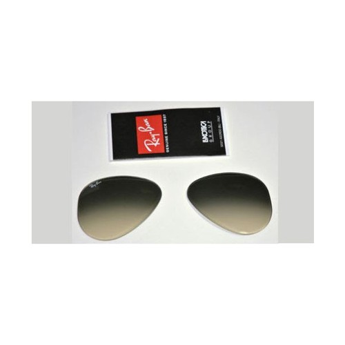 LENTI RICAMBIO RAY BAN 3025 58 32 AVIATOR GREY GRADIENT SPARE PARTS LENSES  | eBay
