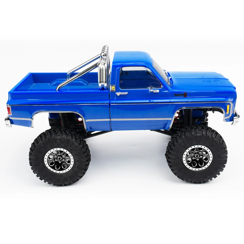 FLYXM 1.3" Beadlock Wheel Rims & Tires 70mm for 1/18 1/24 Trx4m SCX24 RC Crawler - Image 3 of 4