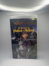 The Adventures of Ichabod and Mr. Toad VHS Gold Collection Edition w/ Inserts