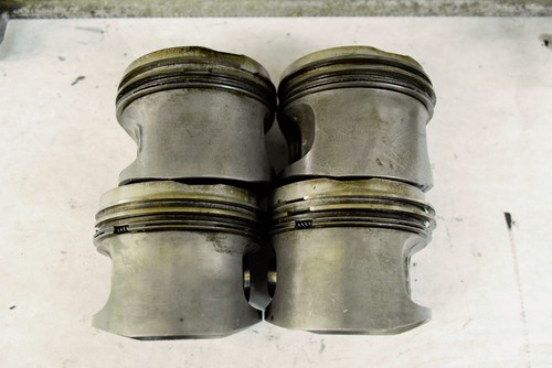 1985 BMW K100 K 100 RS RT LT ENGINE CRANKCASE CRANK CASE CYLINDER BLOCK PISTIONS - Picture 6 of 12