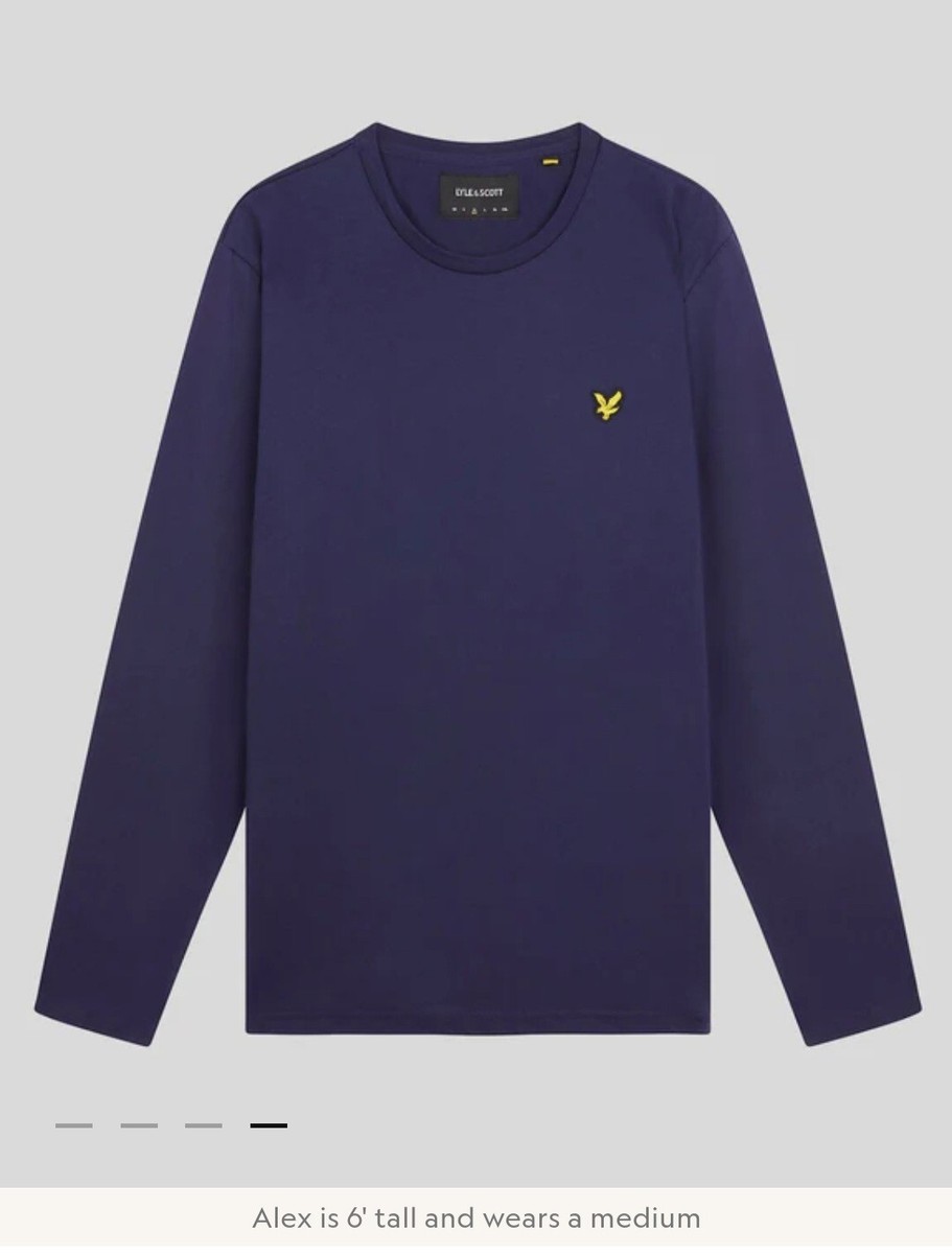 Lyle And Scott Long Sleeve Tshirt, 2XL, Brand New With Tags - Main Image