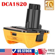 For DEWALT DCA1820 20V Battery Adapter Converter 18V to 20V Max Li-Ion Tools USA