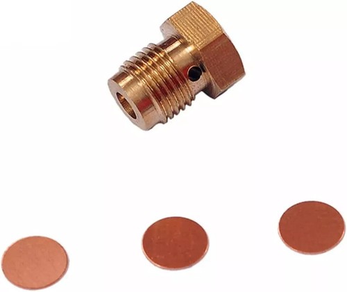 Disco a prueba de explosiones Acecare 4500 psi disco de ráfaga de latón para compresor PCP 10 piezas - Imagen 3 de 3