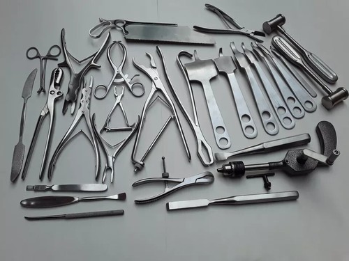 Orthopedic Retractor Bone Drill Saw Surgical Surgery Instruments 29 Set Pcs A+ - Picture 5 of 10