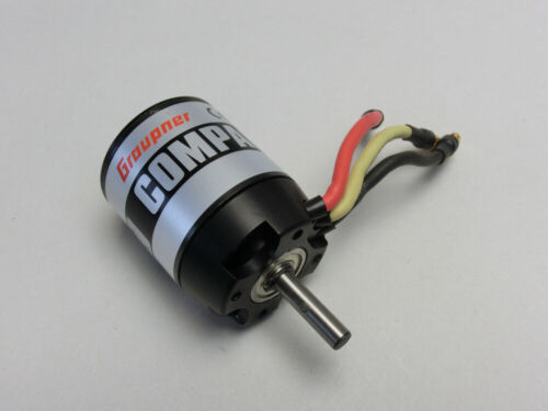 Motor eléctrico motor sin escobillas COMPACT 540 8,4 V Graupner Qutrunner corredor exterior - Imagen 3 de 10