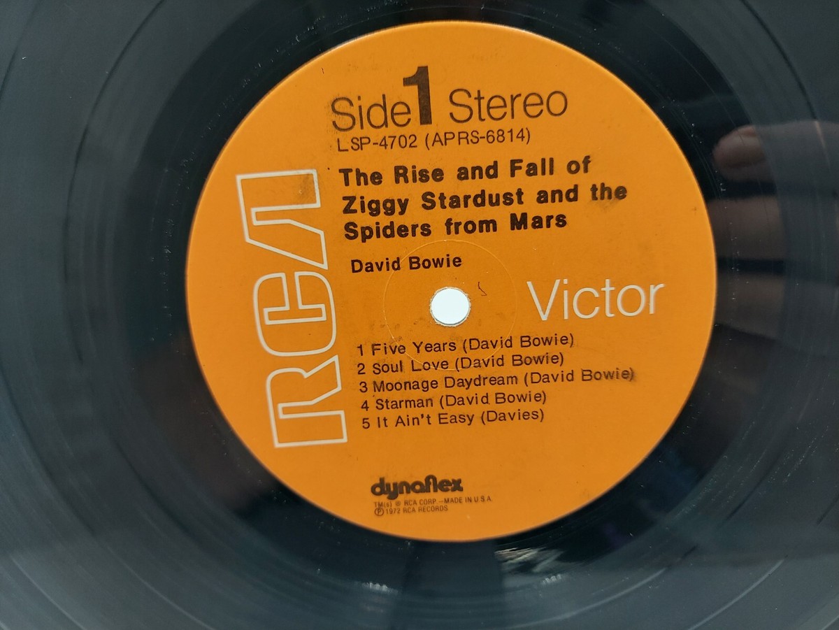 🎸 David Bowie – Ziggy Stardust LP Record (1972) 🎶 EX/cVG+
