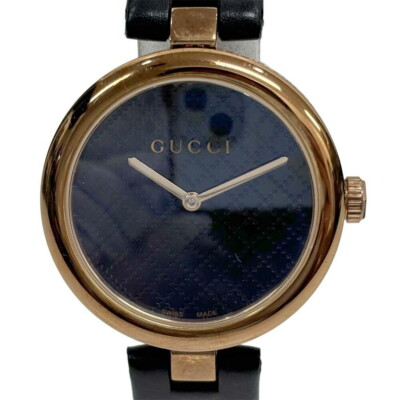 ★追跡番号+関税込★GUCCI DIAMANTISSIMA WATCH YA141401 GUCCI WATCH YA141401 DIAMANTISSIMA MEDIUM QUARTZ LADIES ROSE