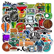 100 Pack Sticker Bomb Decals Pack Vinyl Roll Car Skate Skateboard Laptop Luggage
