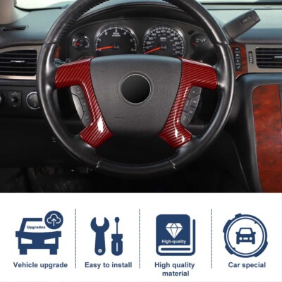 Steering Wheel Cover Trim For Suburban Tahoe Avalanche SIERRA 2007-13