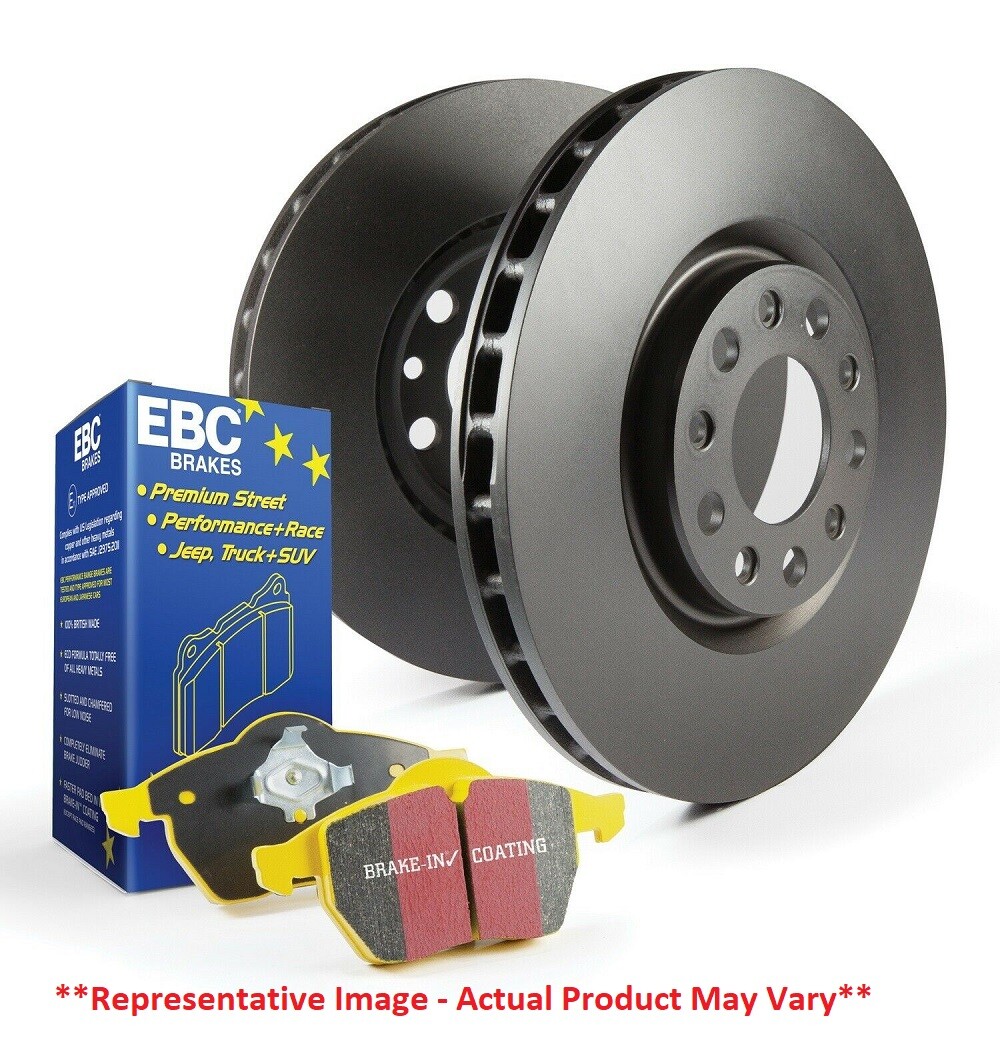 EBC S13 Rear Kit Yellowstuff and RK Rotors for 2009-2014