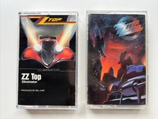 2 ZZ Top Cassette Tapes - Recycler  Eliminator, Warner Bros. Records