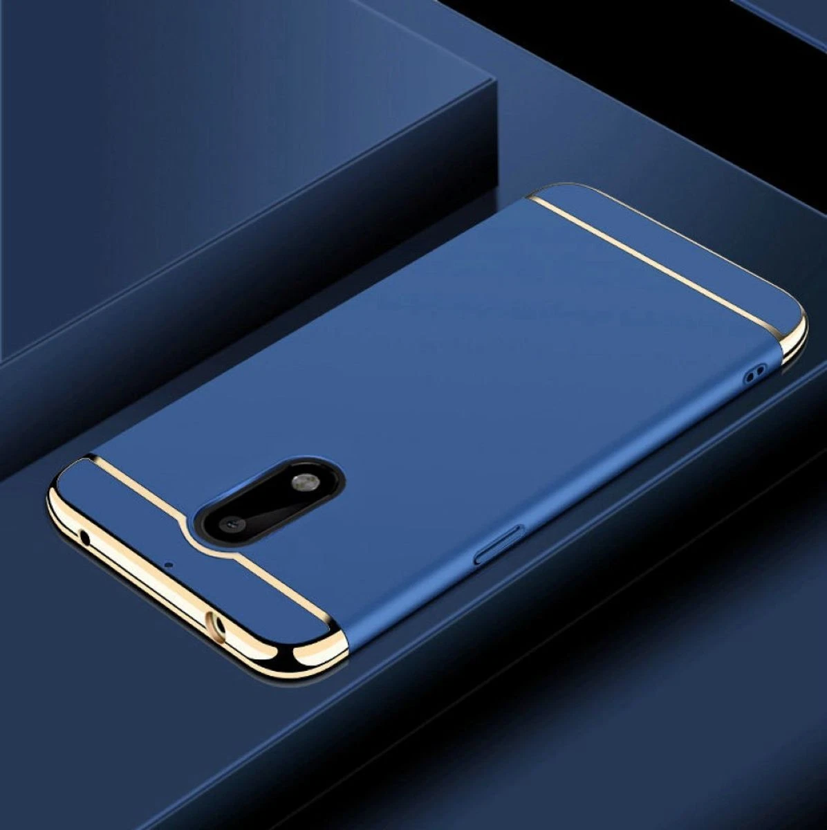 MoEx Custodia In Silicone + Pellicola In Vetro Per Nokia 6 (2017) – Protezione A 360° Trasparente – Antiurto
