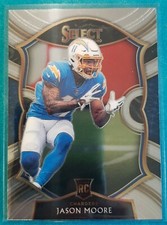 2020 PANINI SELECT CONCOURSE JASON MOORE ROOKIE #78 LOS ANGELES CHARGERS