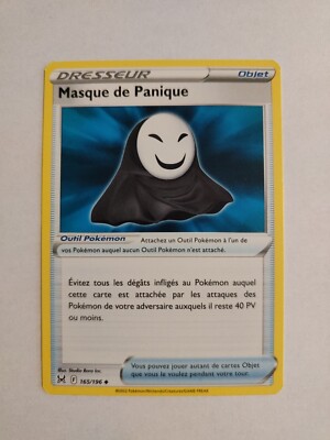 Pokemon Karte - Panikmaske 165/196 - Verlorener Ursprung EB11