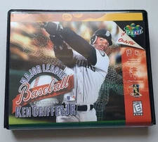 Major League Baseball Featuring Ken Griffey Jr. CASE ONLY Nintendo 64 N64 Box