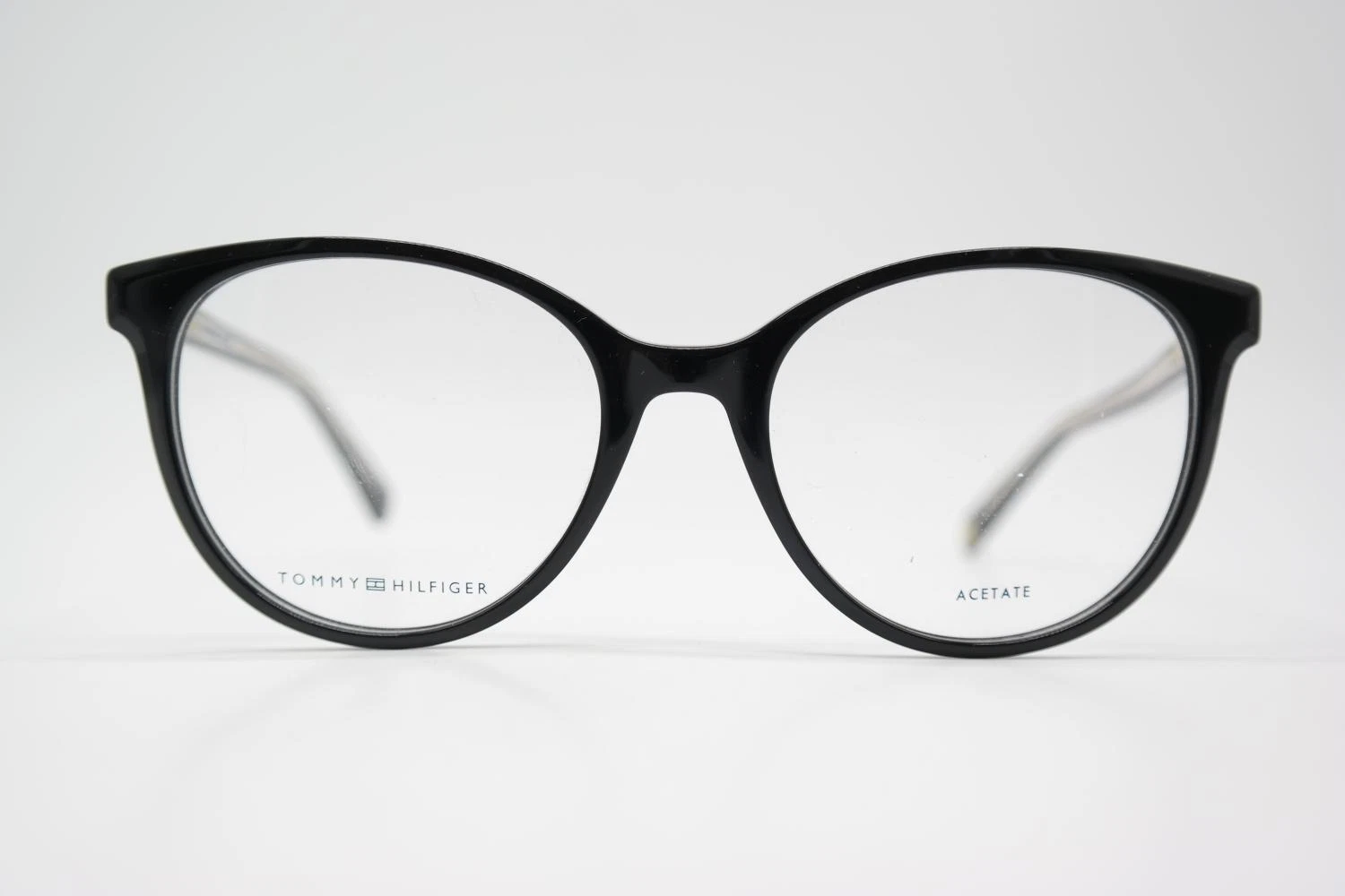 Glasses TOMMY HILFIGER TH 188 Black G Oval Frames Eyeglasses New