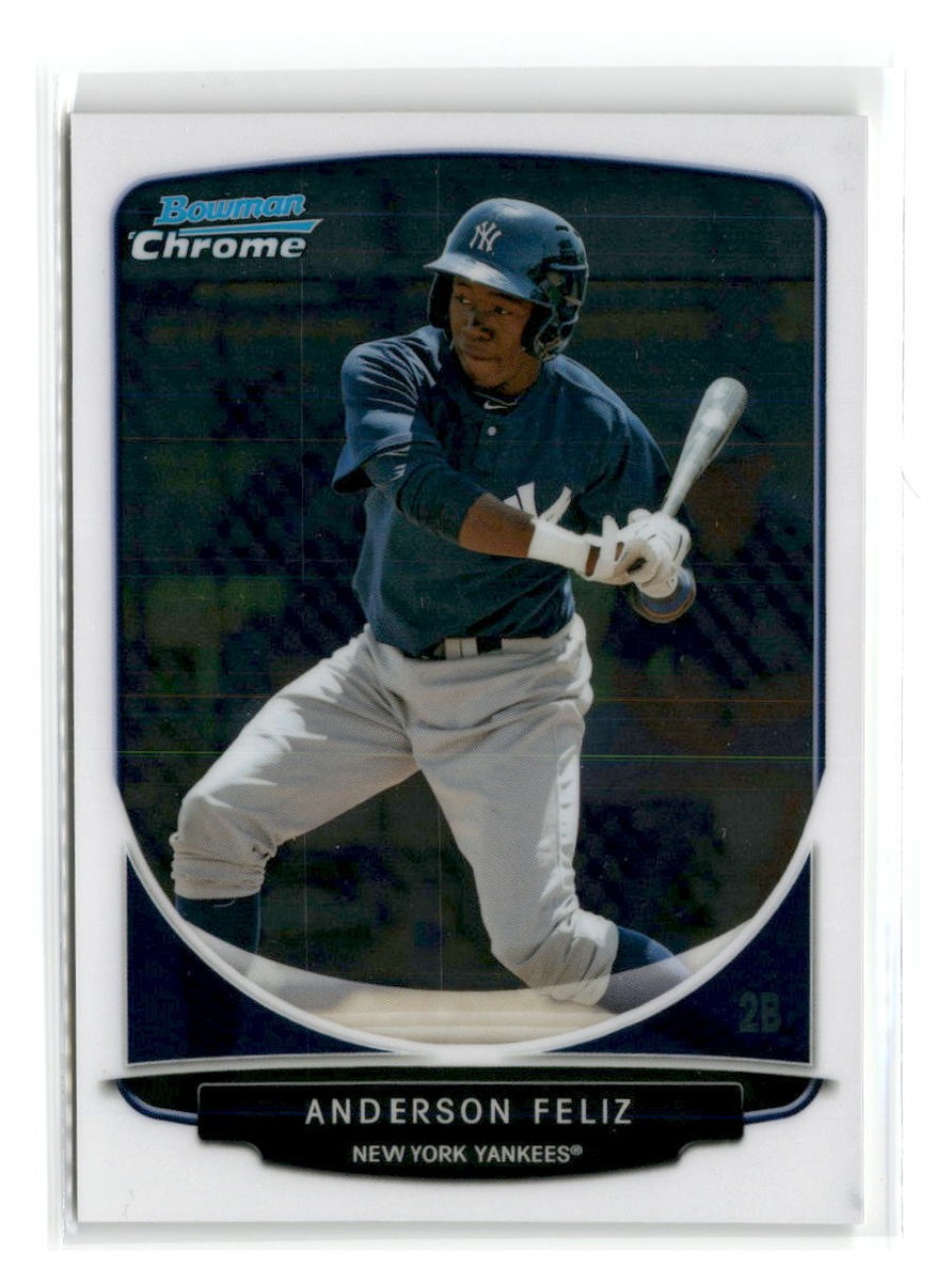 2013 Bowman - #BCP69 - Anderson Feliz Chrome Prospects - New York