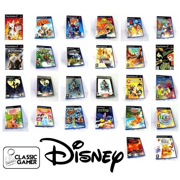 Disney Kids Games PS2 VG