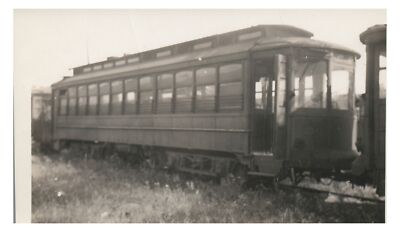 Unbekannter Trolley wahrscheinlich New York State Original Foto