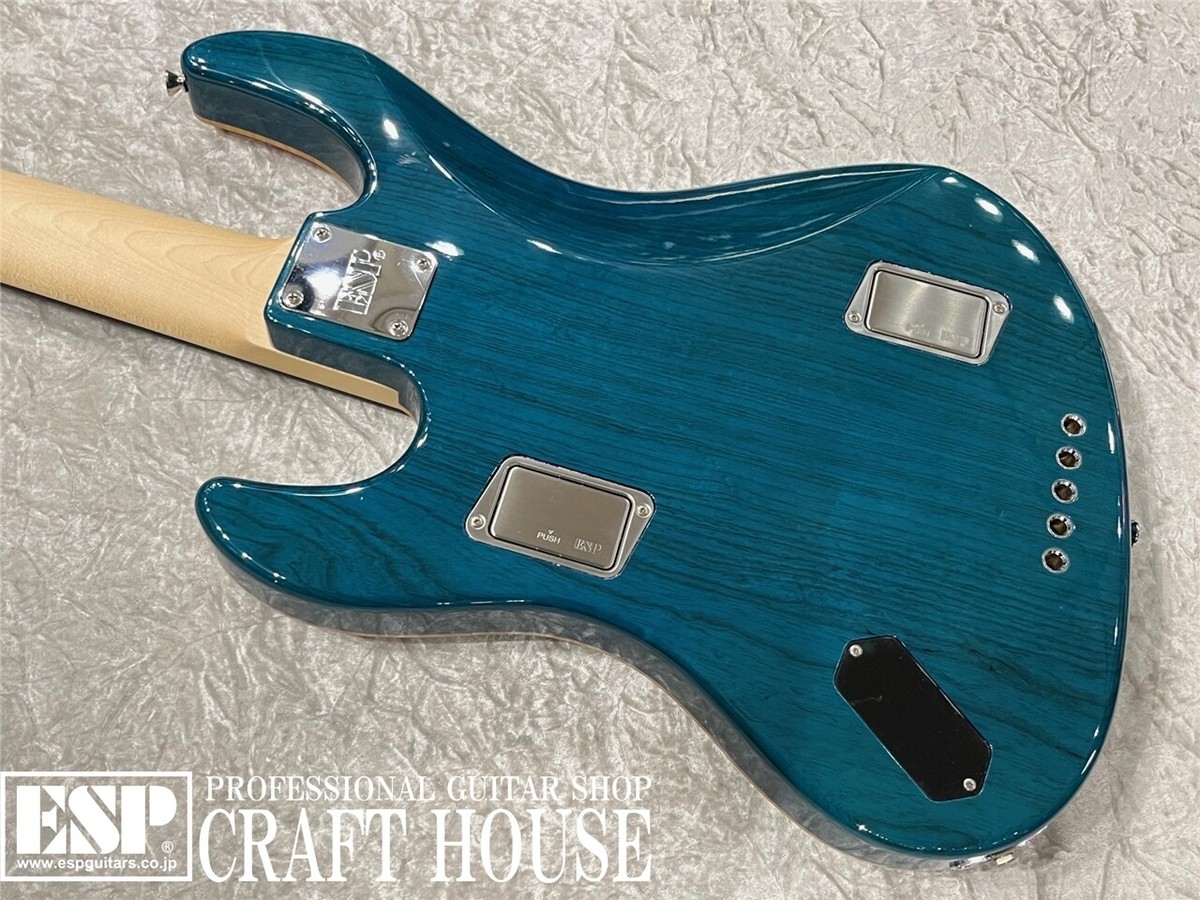 ベース ESP AMAZE CTM SL-5 faded Blue ESP AMAZE-CTM FM/M Faded Blue｜ミュージックランドKEY