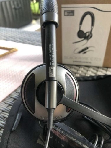 Plantronics Blackwire C725 USB Binaural Business Headset w/ ANC Noise Canceling - Bild 3 von 6